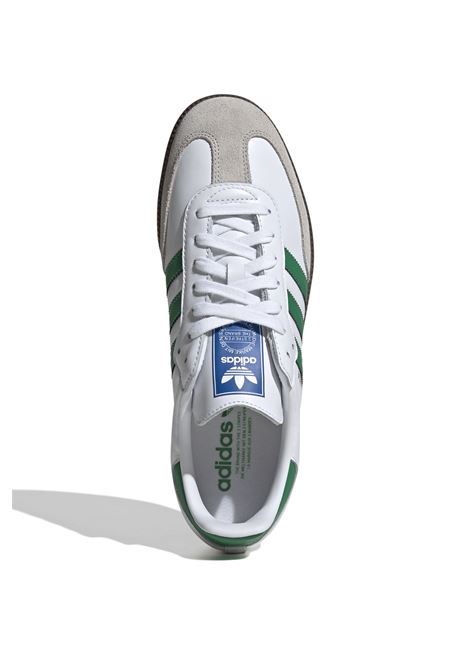Adidas Samba OG Shoes White Green Women ADIDAS ORIGINALS | Sneakers | IG1024-